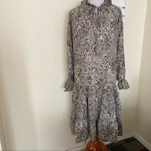 One pretty time o.p.t Millions tiered dress Anthro Boho NEW